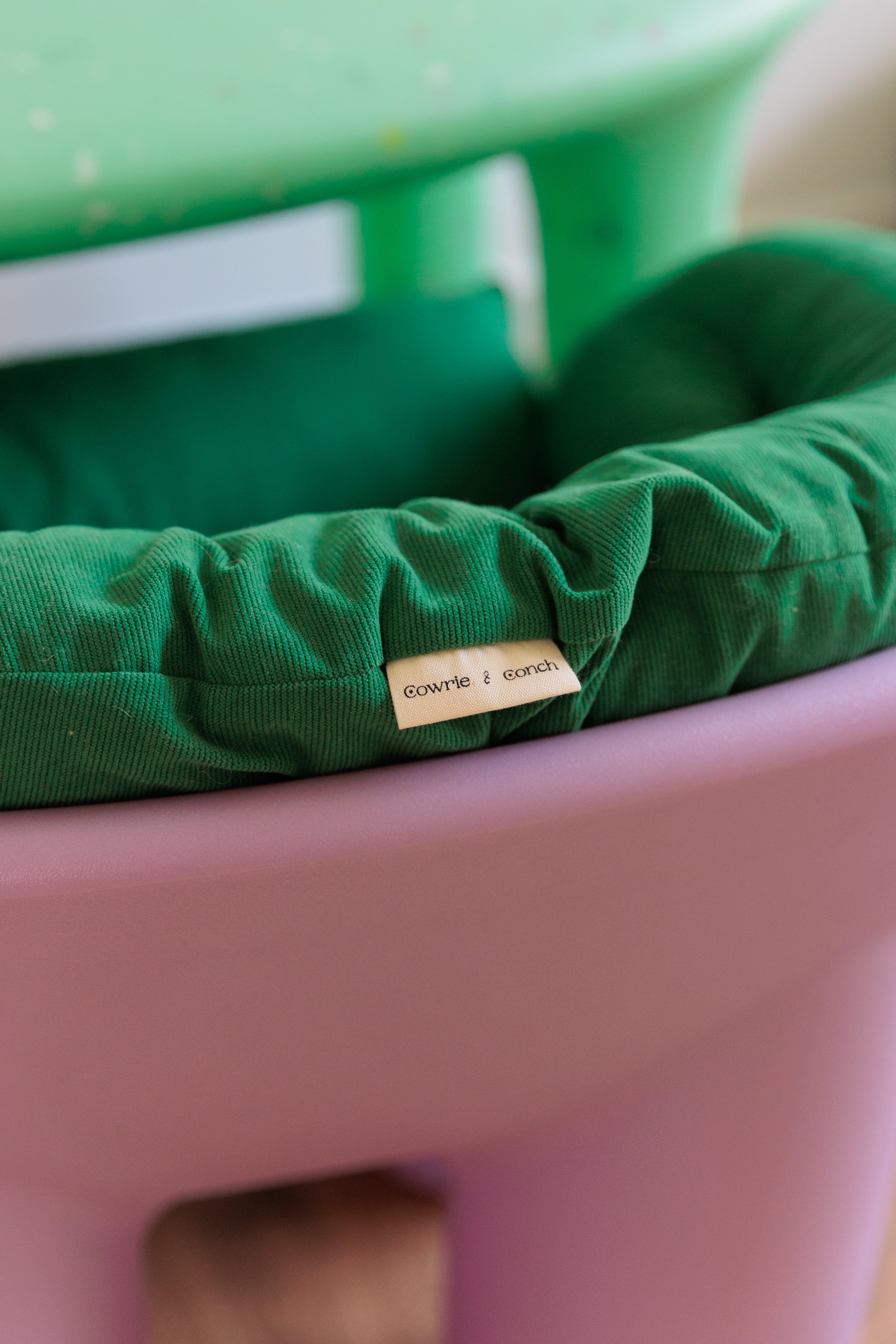 Roly Poly Cushion - Green Smoothie