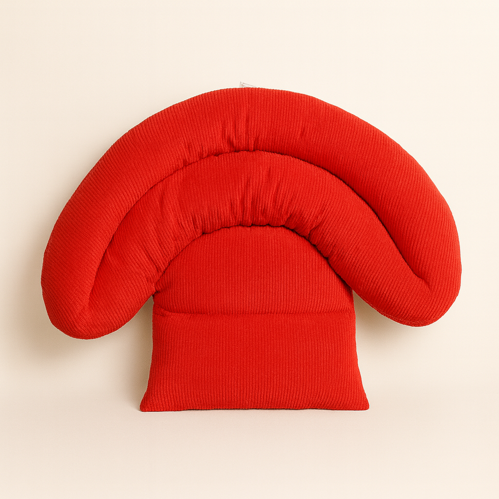 Roly Poly Cushion - Ketchup