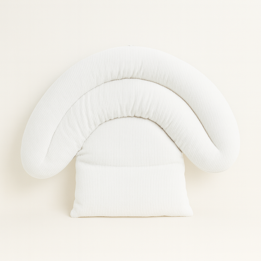 Roly Poly Cushion - Snow