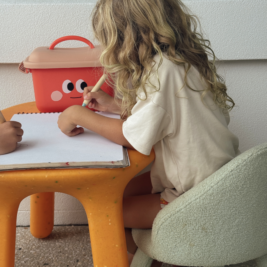 Scoot & Store Desk Caddy - Sunny