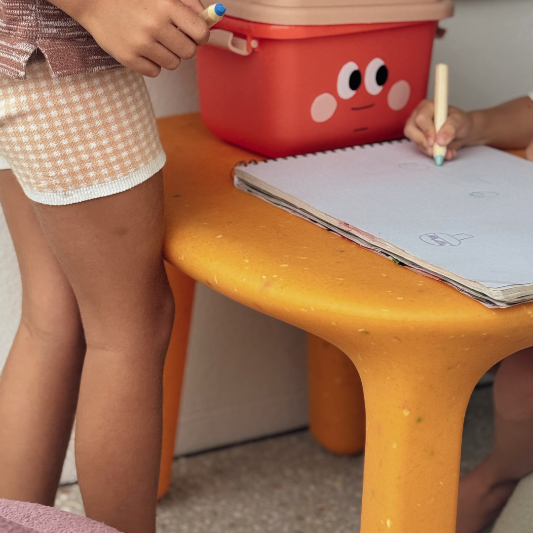 Scoot & Store Desk Caddy - Sunny