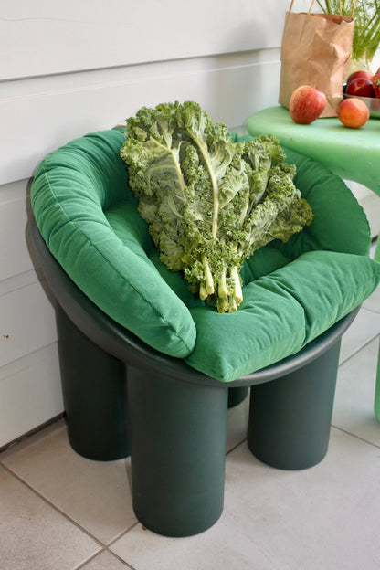 Upright - Replica Roly Chairs - Kale