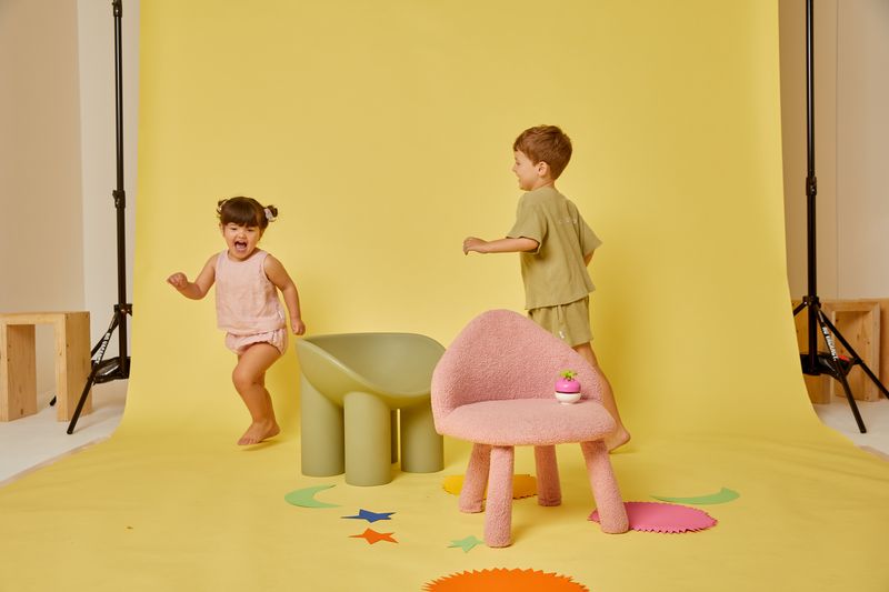 Upright - Replica Roly Chairs - Matcha