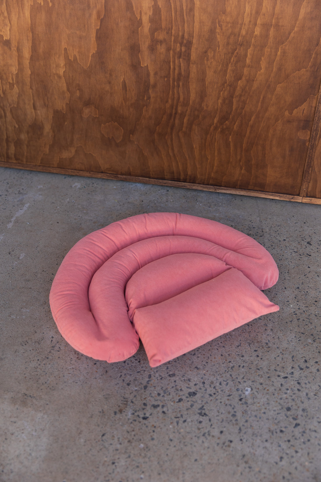 Roly Poly Cushion - Peach Pop