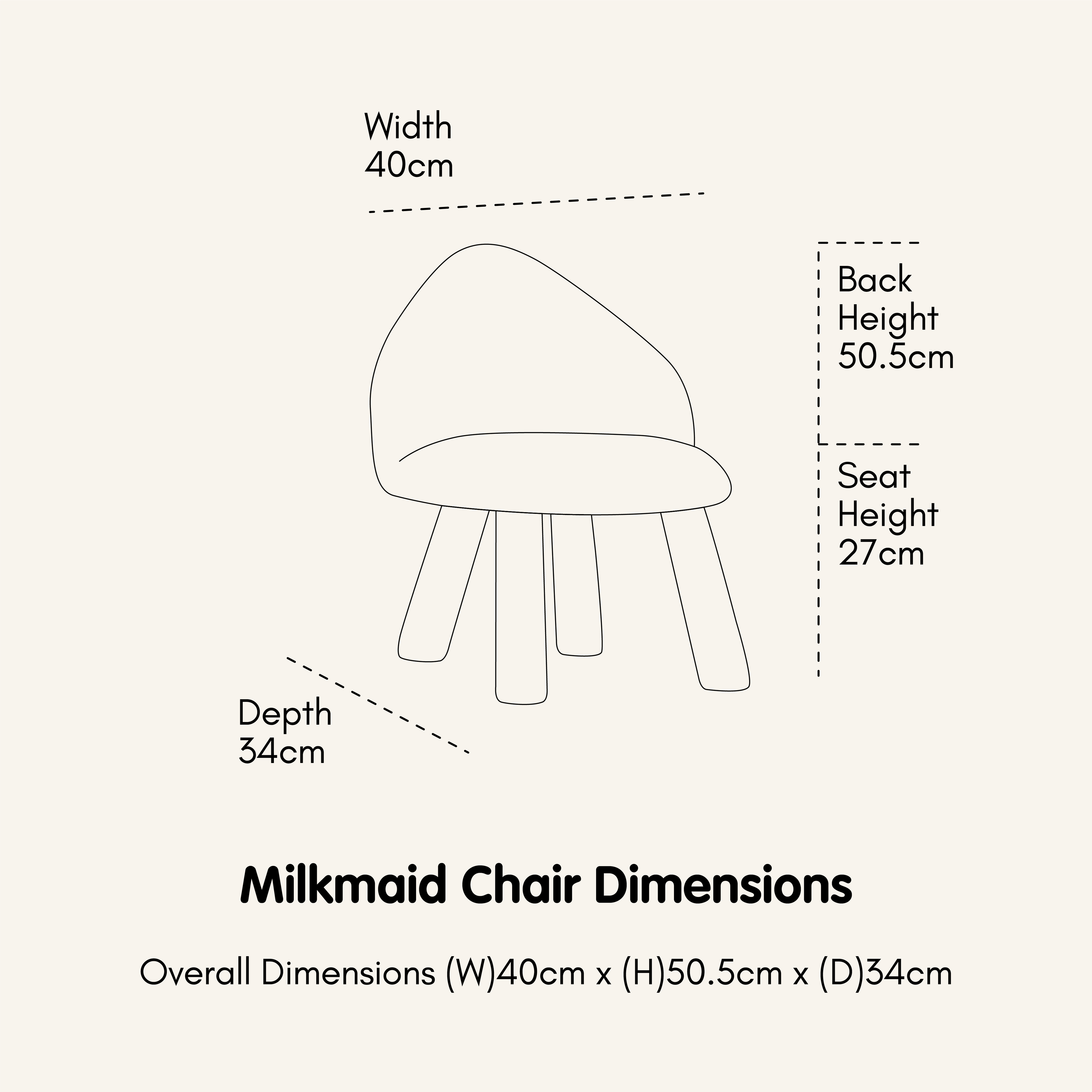 Milkmaid Chairs - Beetroot