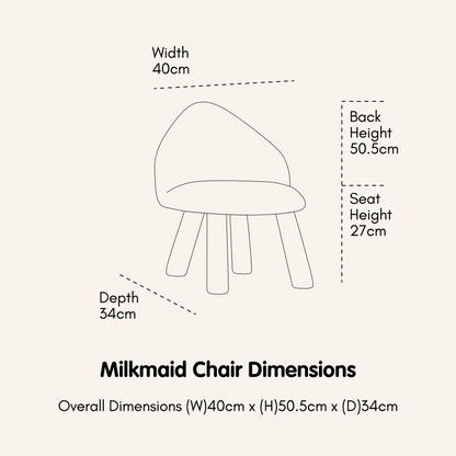 Milkmaid Chairs - Beetroot