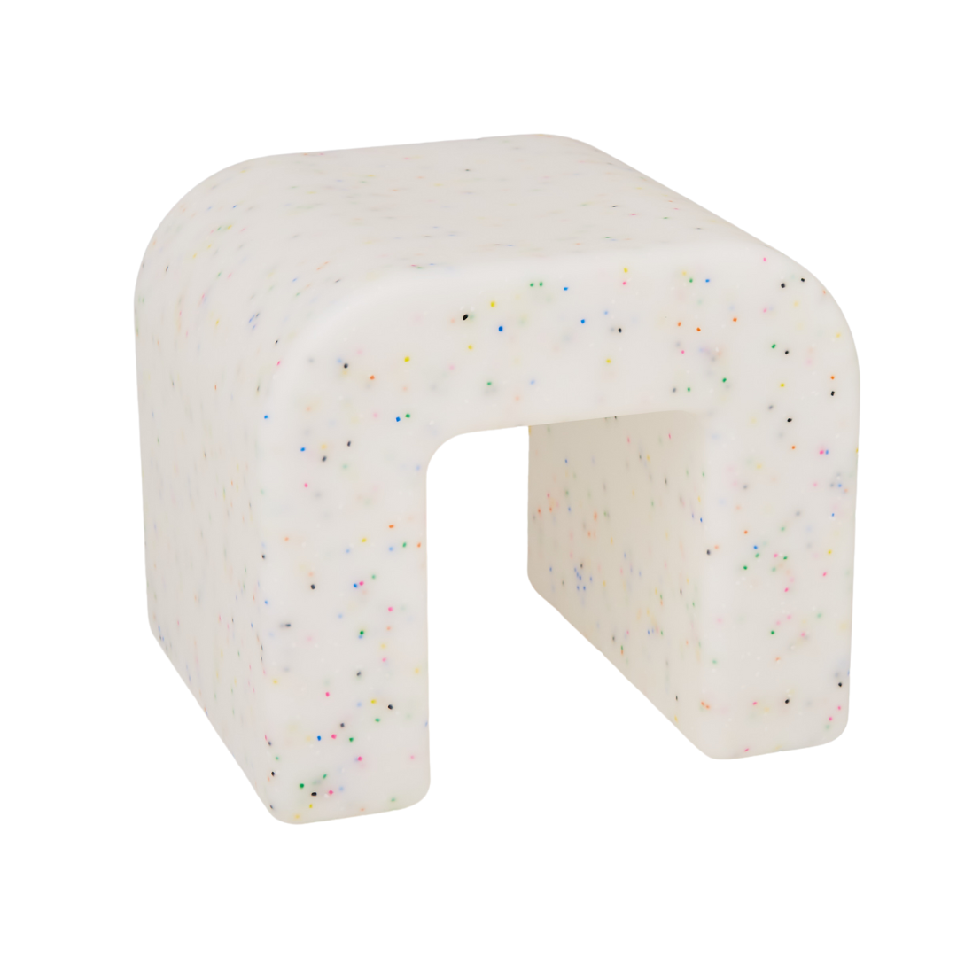 Over the Moon Table - Confetti White