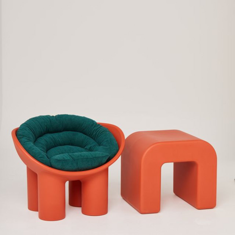 Replica Roly Poly 'The Lounger' - Tomato Slices