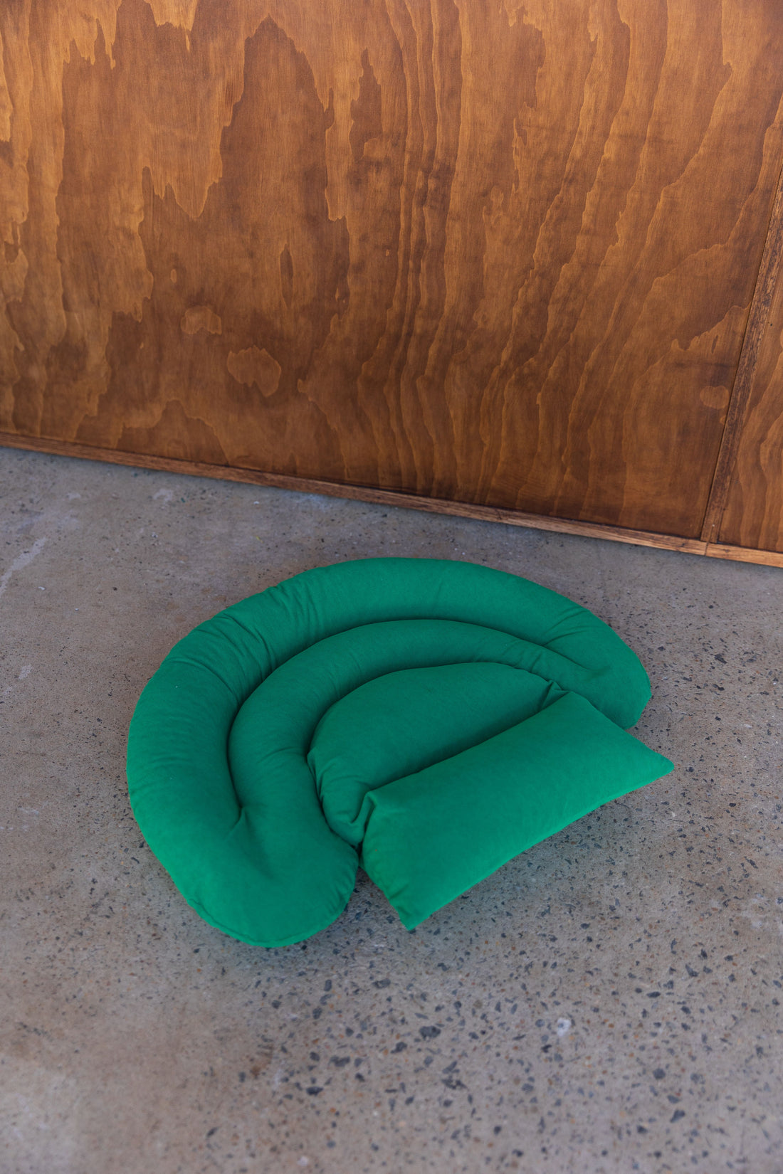 Roly Poly Cushion - Green Smoothie
