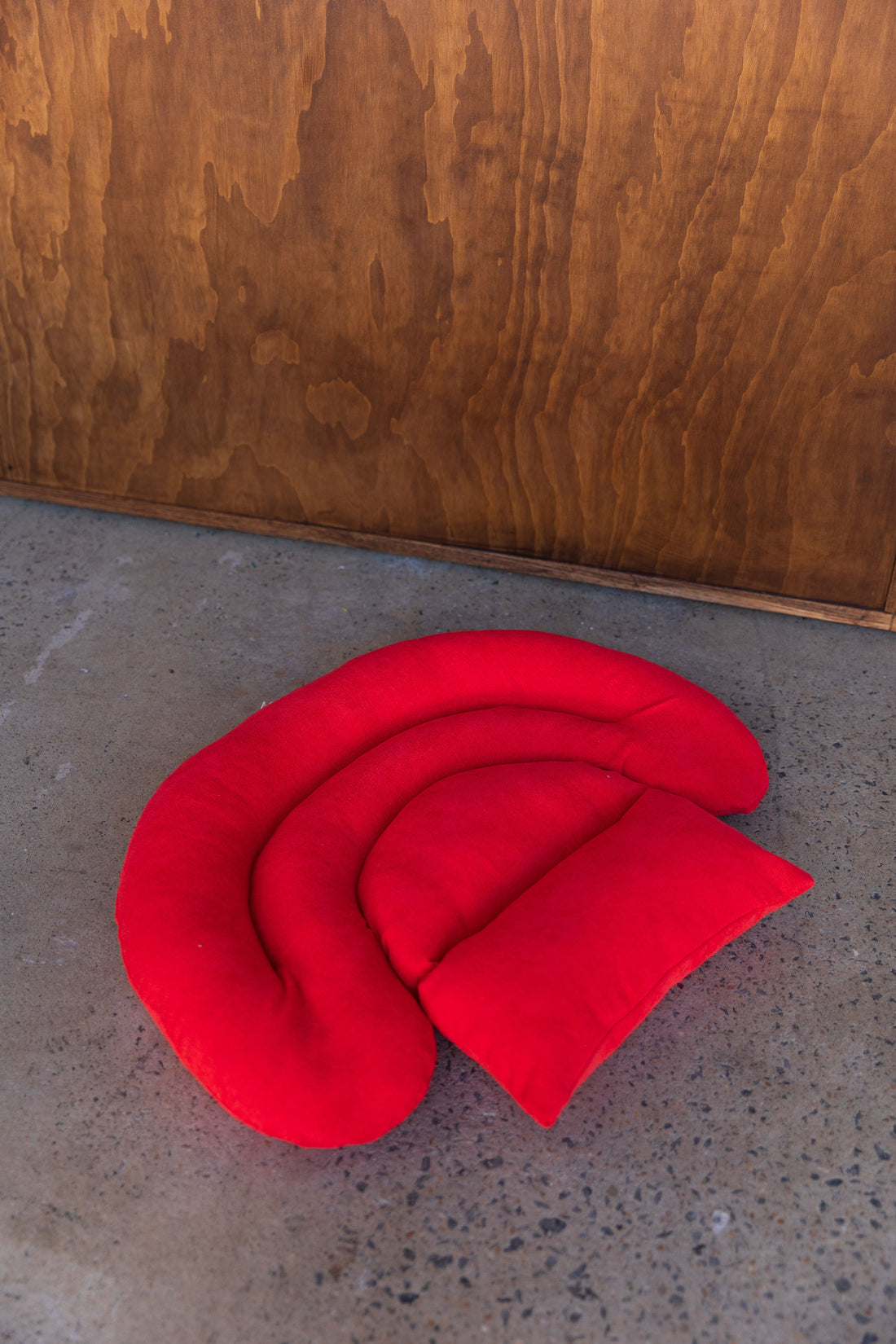 Roly Poly Cushion - Ketchup