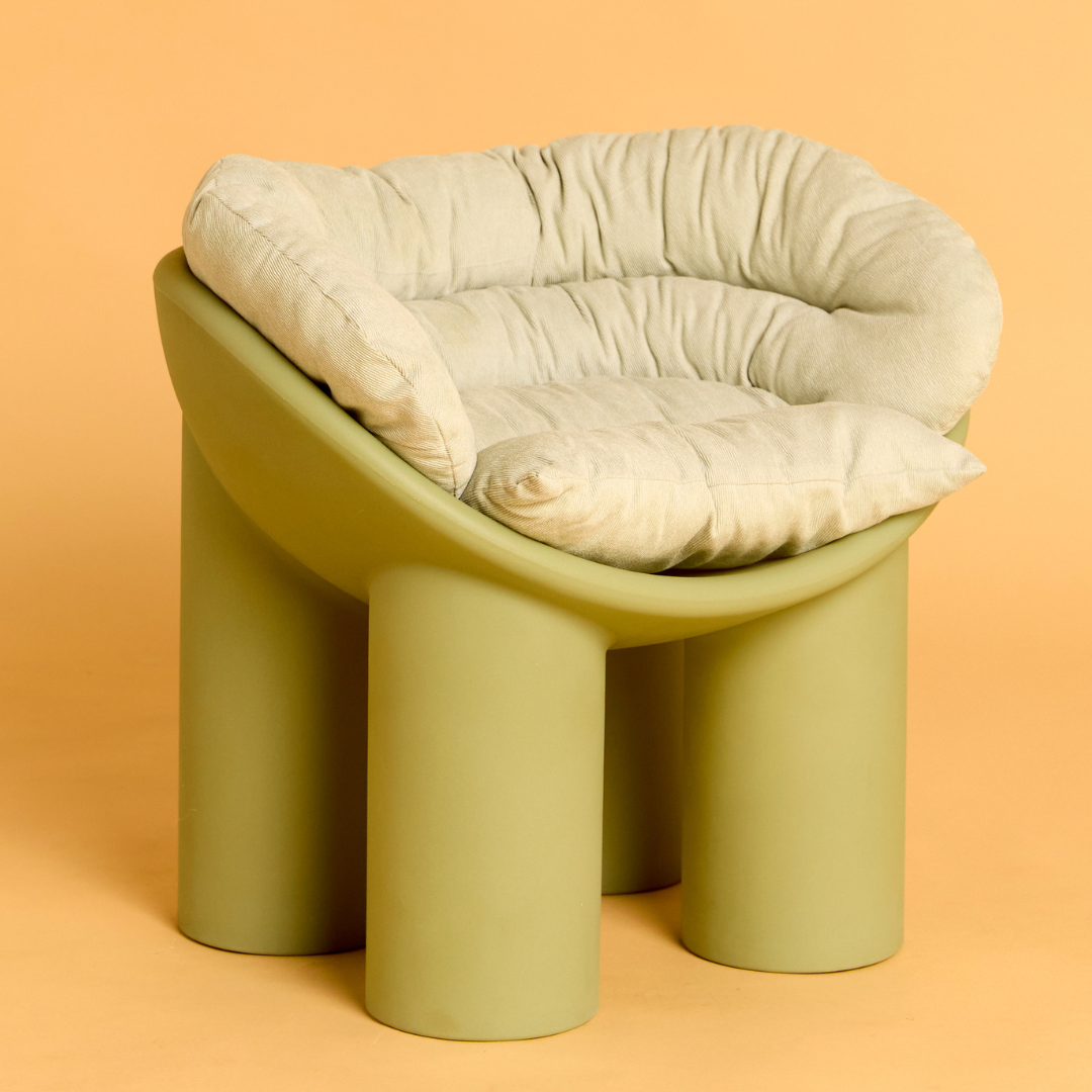 Roly Poly Cushion - Mint